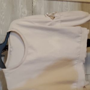 Sweatshirt material top